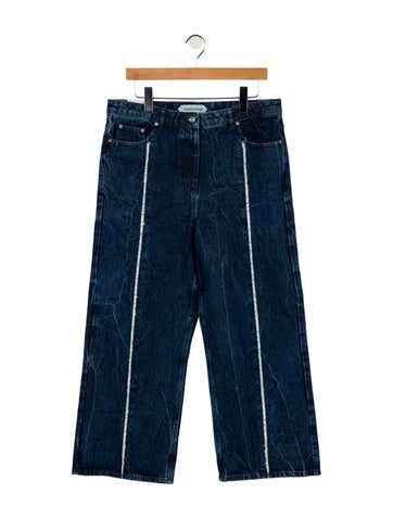 Pre-owned Namacheko High-rise Wide Leg Jeans W/ Tags In Blue