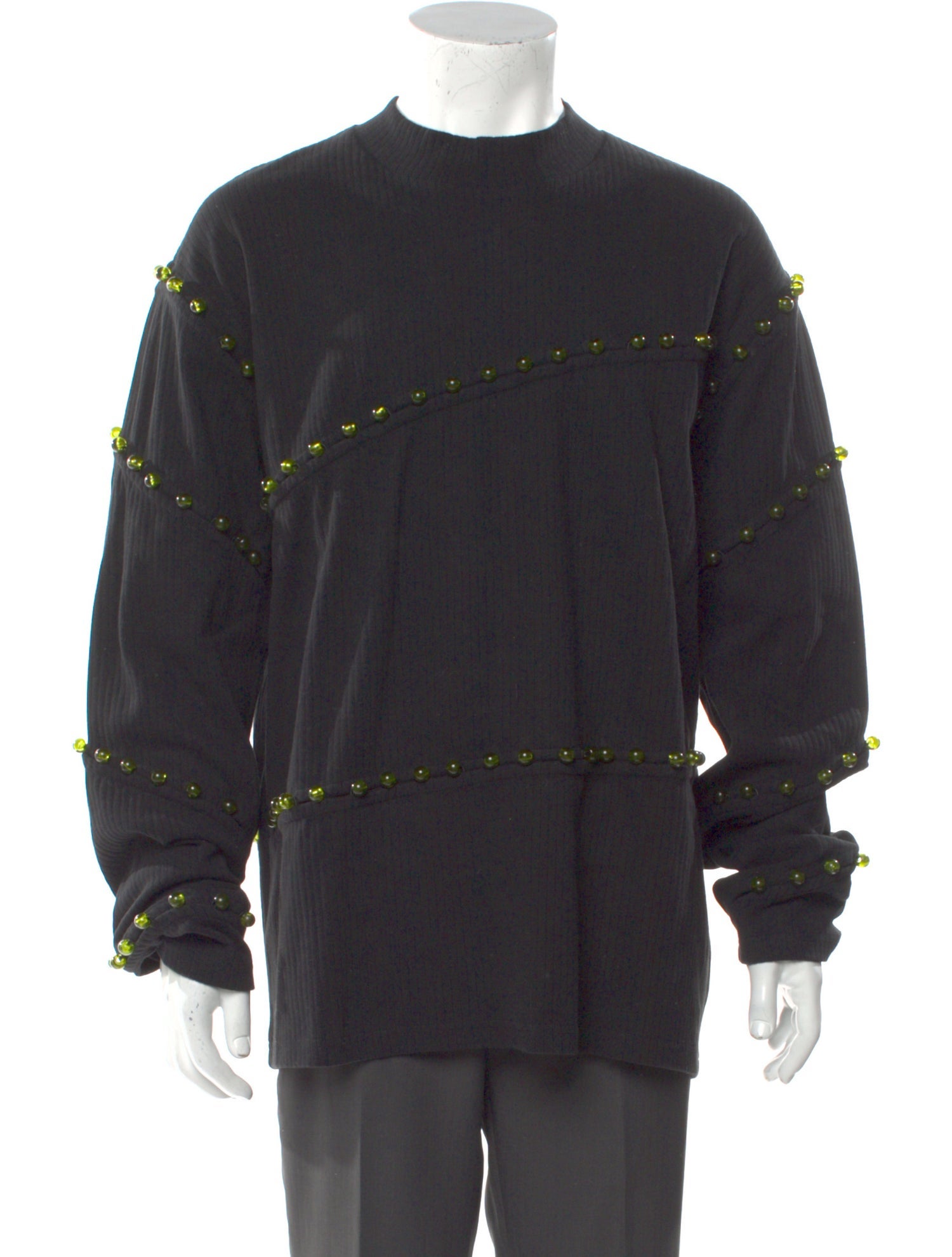 Namacheko Mock Neck Long Sleeve Pullover