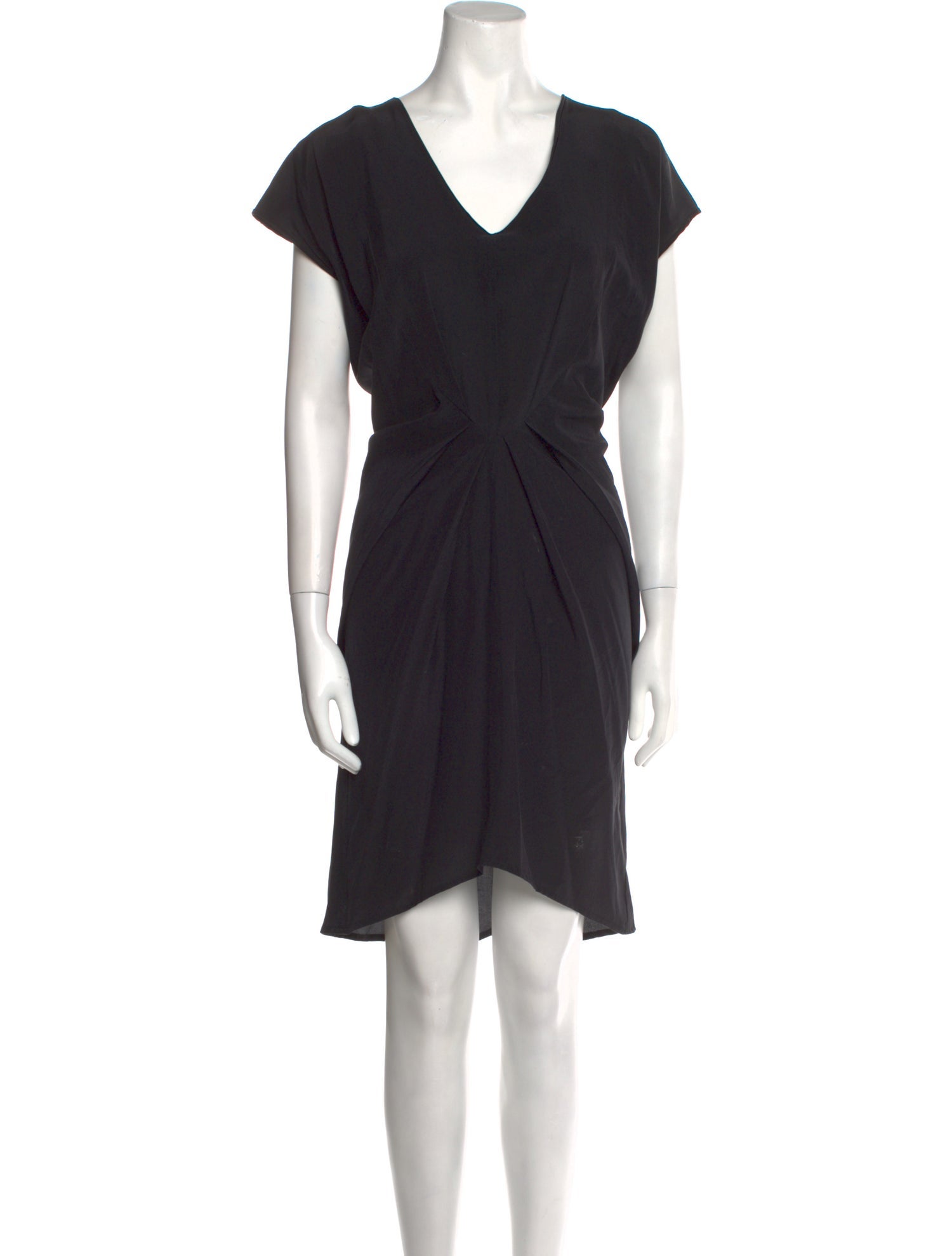 Dstm Silk Knee-Length Dress