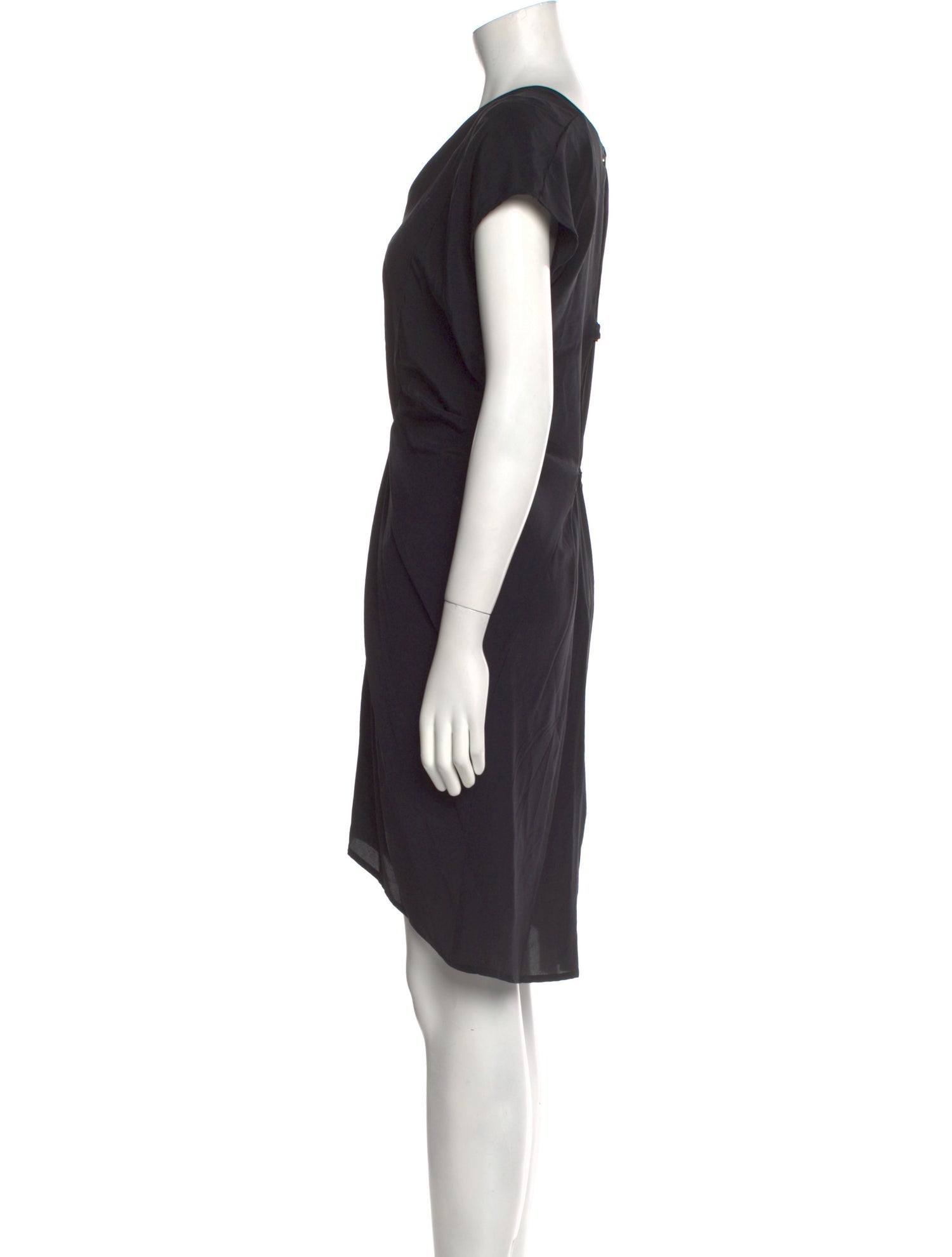 Dstm Silk Knee-Length Dress