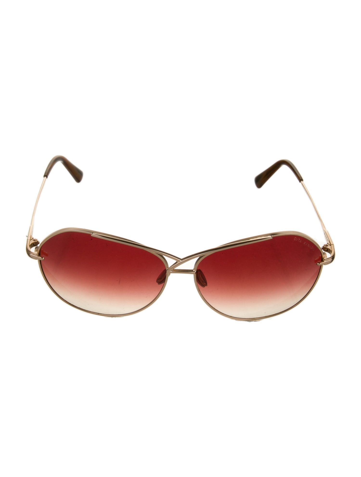 Dita Aviator Gradient Sunglasses