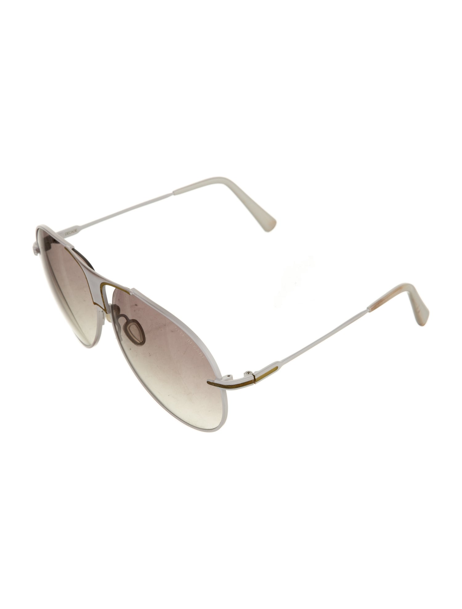 Dita Aviator Mirrored Sunglasses
