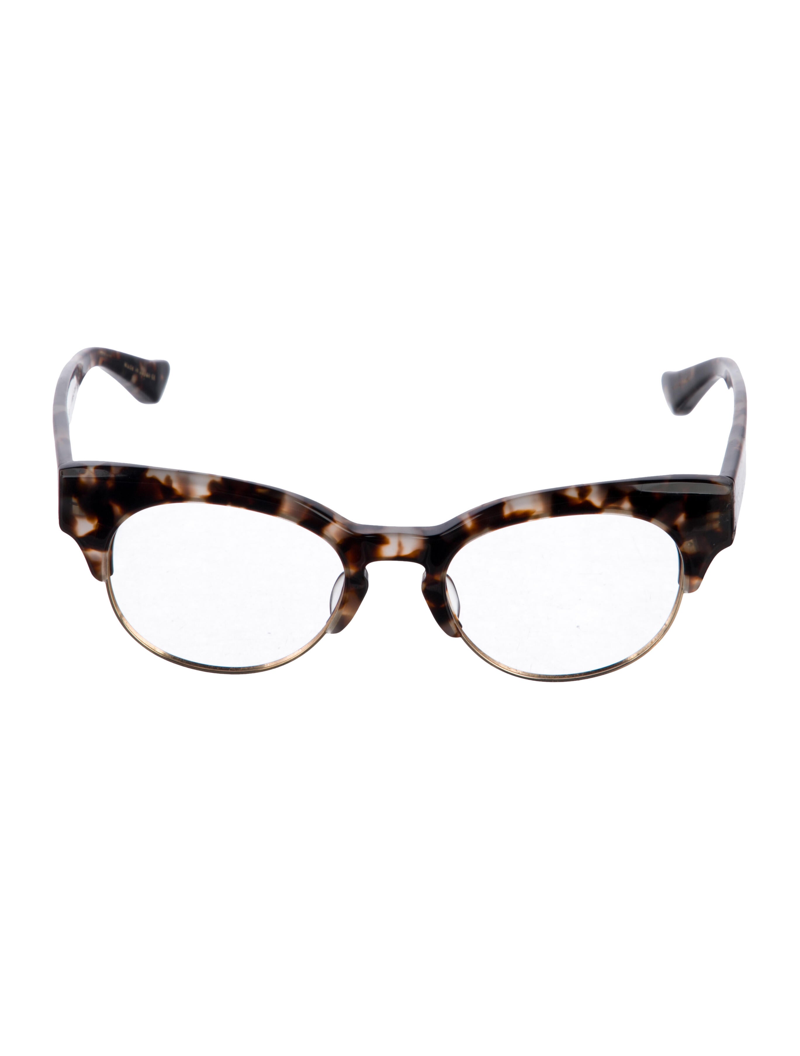 Dita Cat-Eye Clear Sunglasses