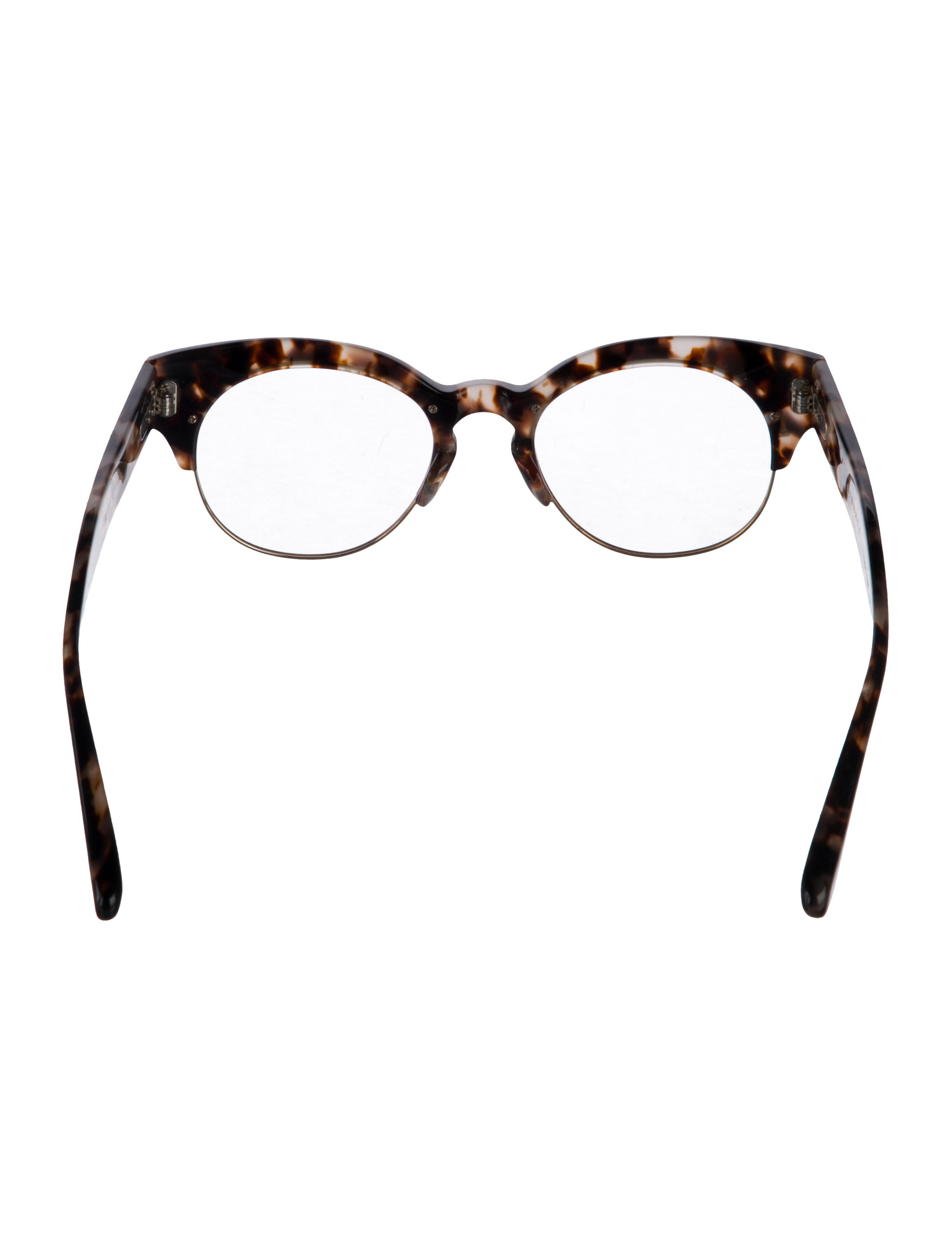 Dita Cat-Eye Clear Sunglasses