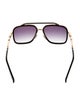 Dita Aviator Gradient Sunglasses