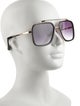 Dita Aviator Gradient Sunglasses