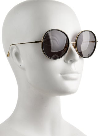Dita Round Tinted Sunglasses
