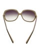 Dita Oversize Gradient Sunglasses