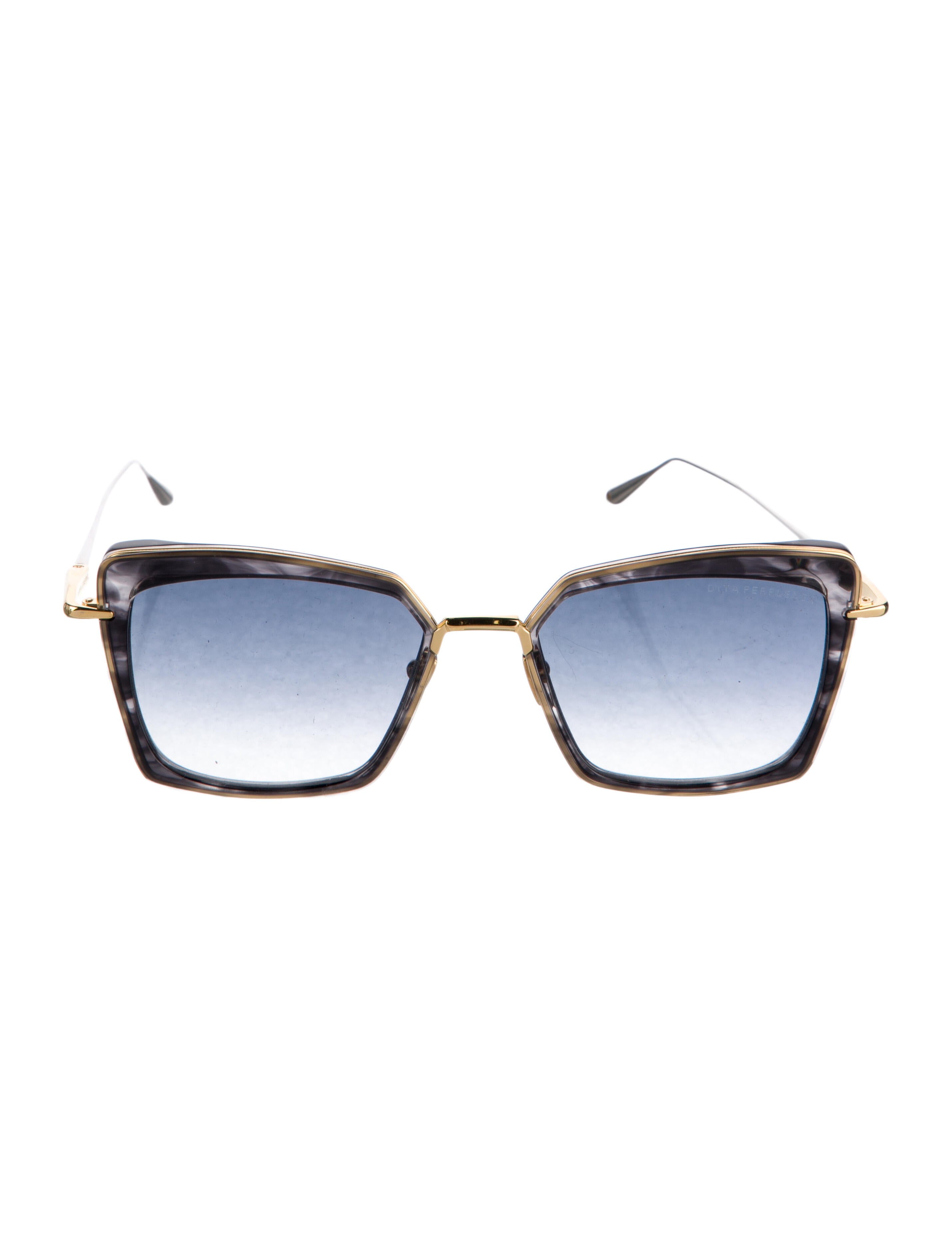 Dita Square Gradient Sunglasses