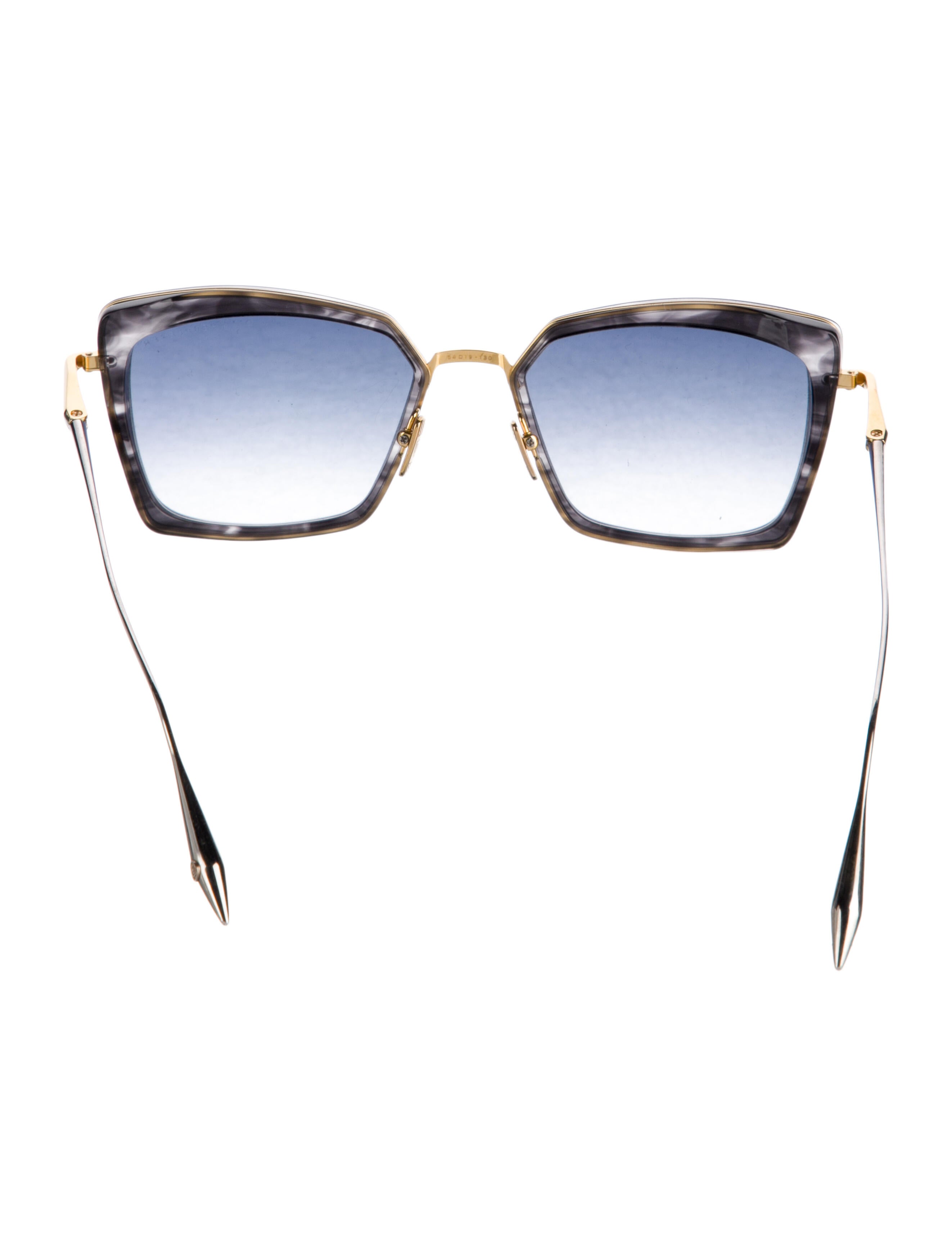 Dita Square Gradient Sunglasses