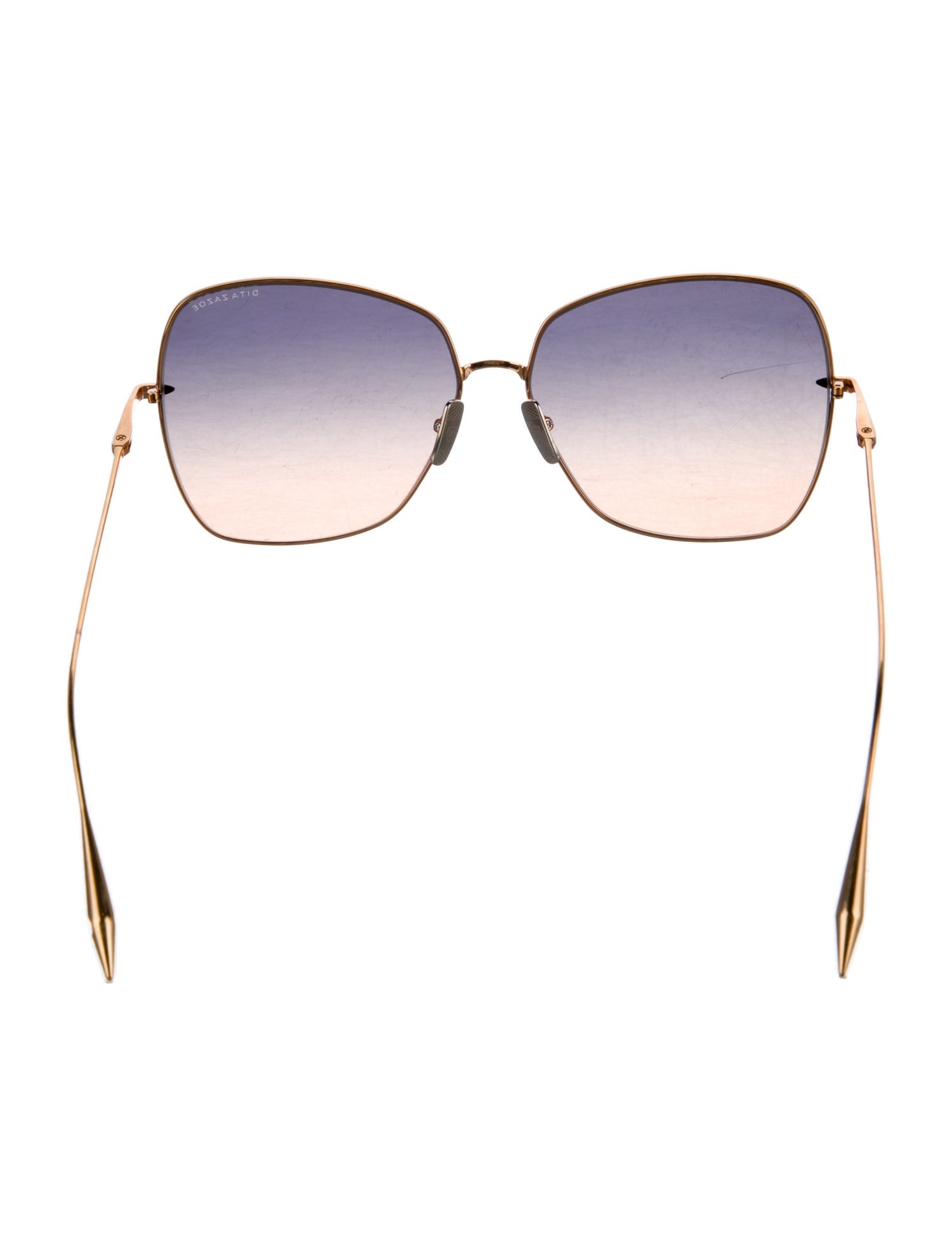 Dita Oversize Gradient Sunglasses