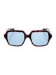 Dita Square Mirrored Sunglasses