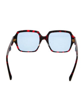 Dita Square Mirrored Sunglasses
