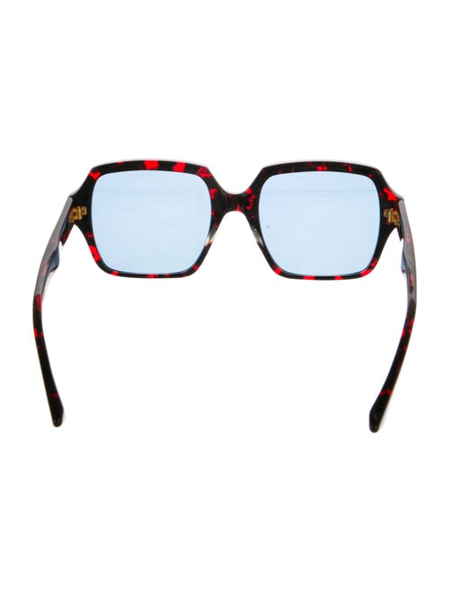 Dita Square Mirrored Sunglasses