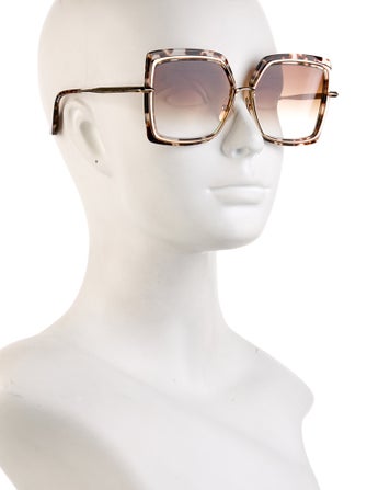 Dita Oversize Gradient Sunglasses