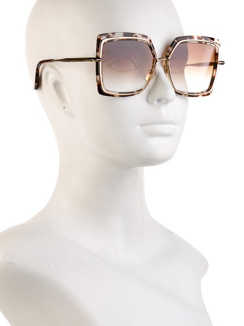 Dita Oversize Gradient Sunglasses
