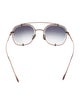 Dita Square Gradient Sunglasses