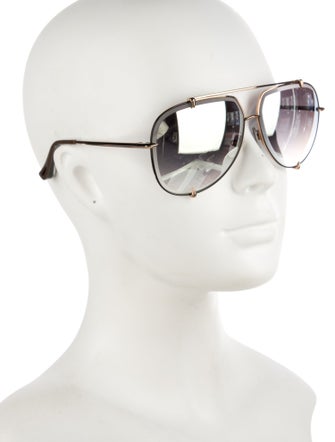 Dita Aviator Tinted Sunglasses