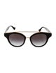 Dita Aviator Gradient Sunglasses