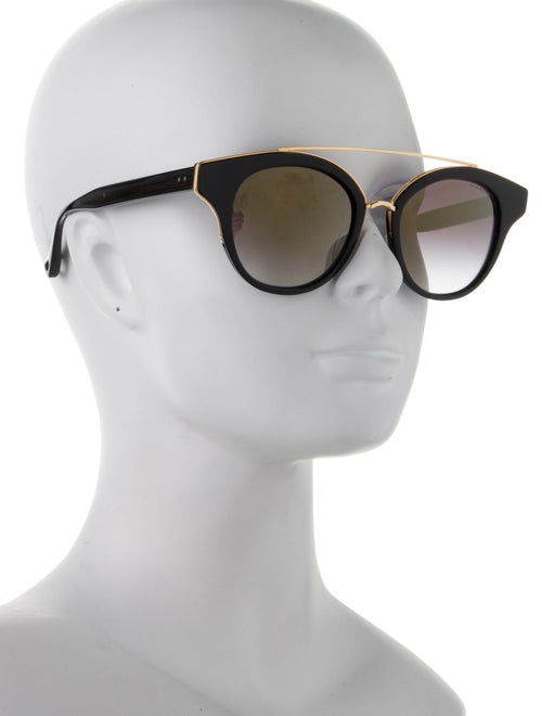 Dita Aviator Gradient Sunglasses