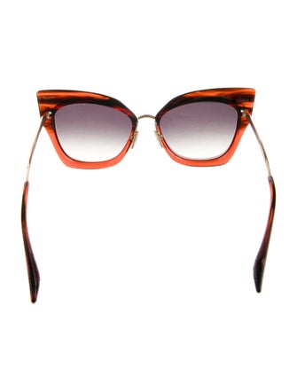 Dita Cat-Eye Gradient Sunglasses