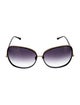 Dita Oversize Gradient Sunglasses