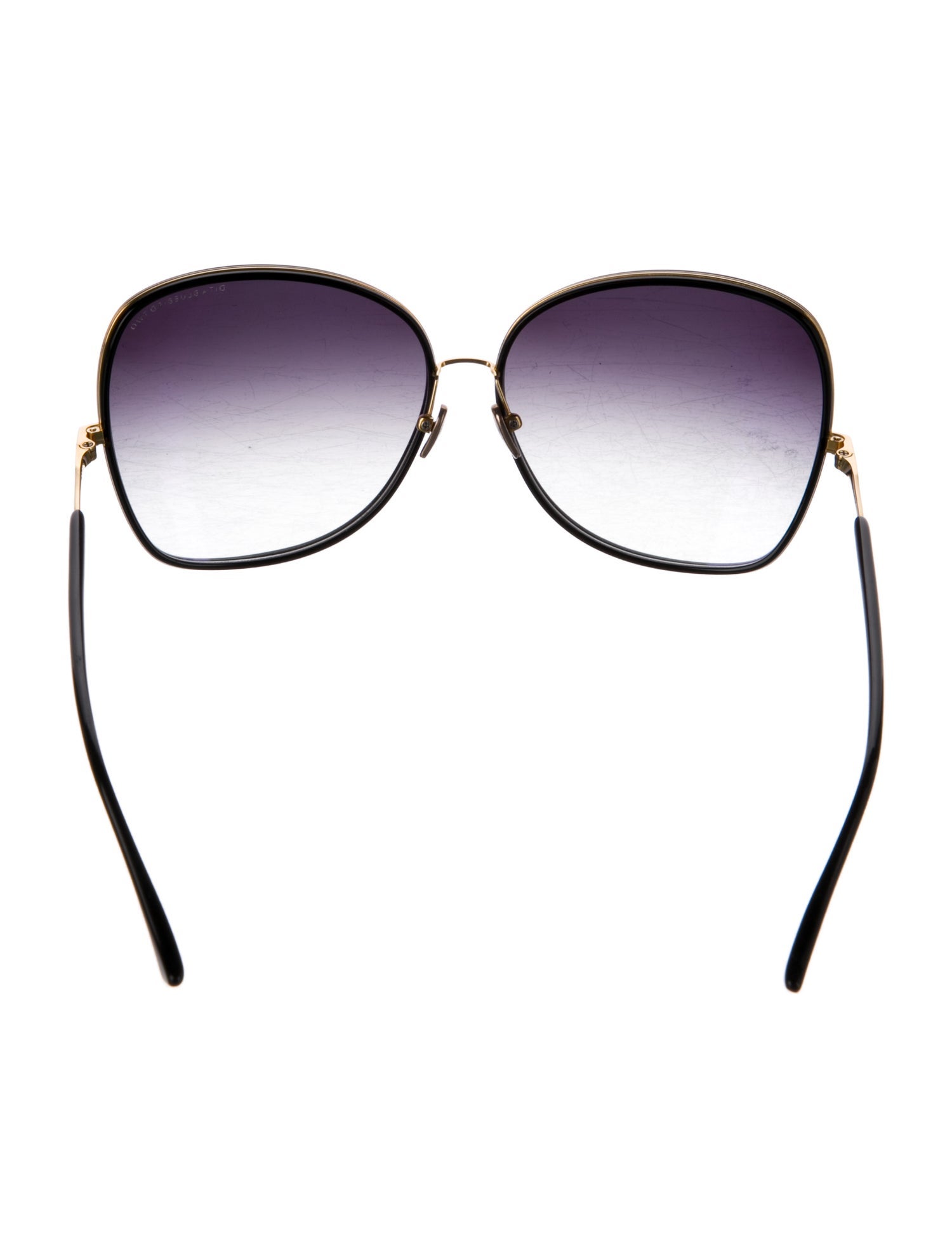 Dita Oversize Gradient Sunglasses