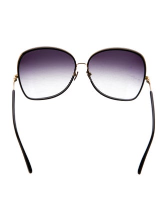 Dita Oversize Gradient Sunglasses