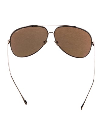 Dita Aviator Mirrored Sunglasses