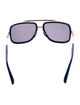 Dita Square Mirrored Sunglasses