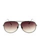 Dita Aviator Gradient Sunglasses