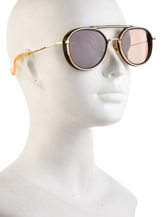 Dita Aviator Tinted Sunglasses