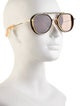 Dita Aviator Tinted Sunglasses