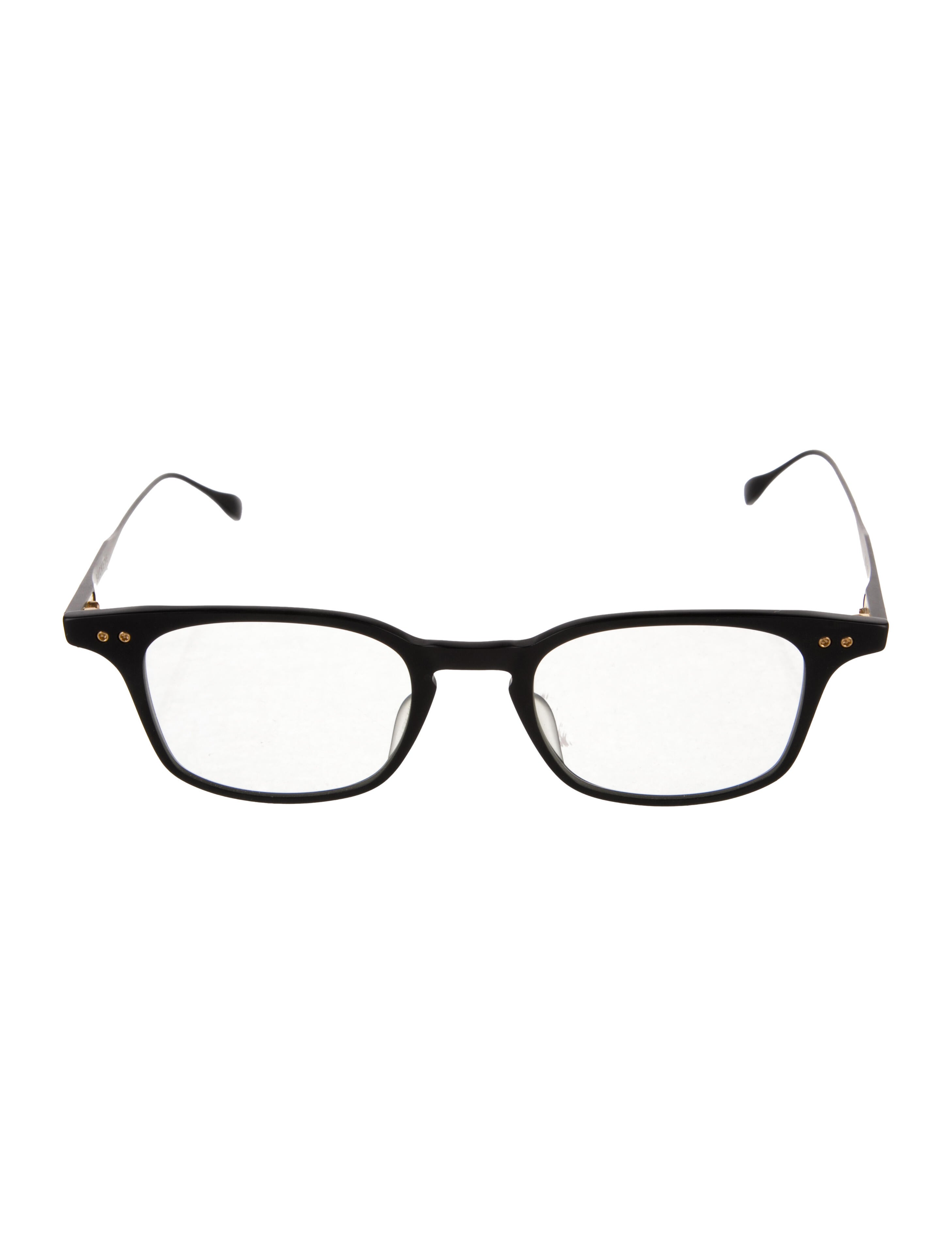 Dita Buckeye Square Eyeglasses