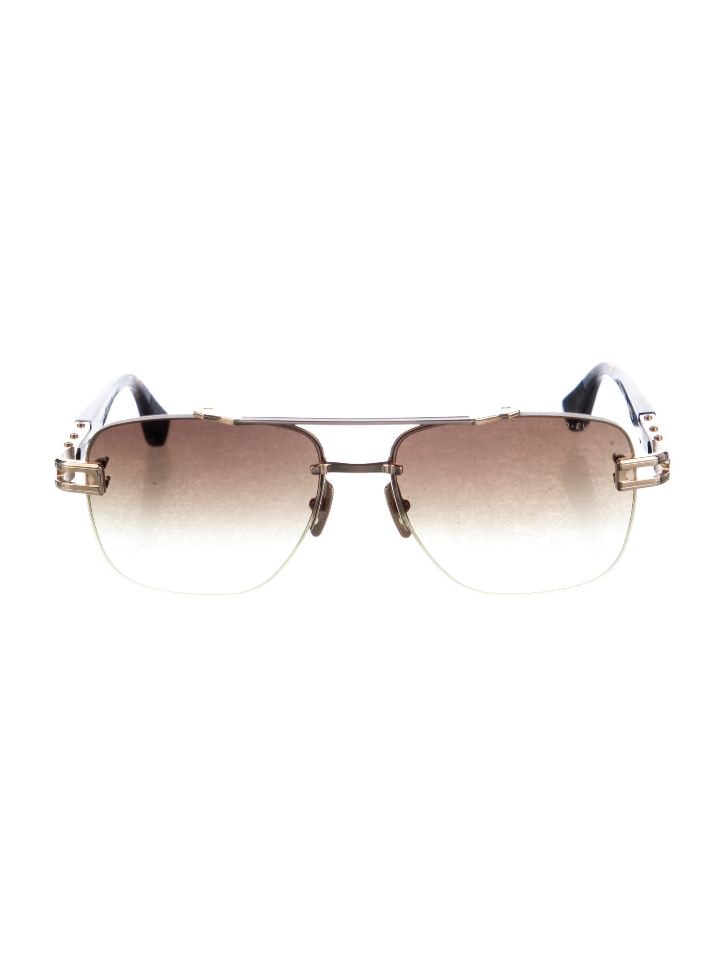 Dita Aviator Gradient Sunglasses