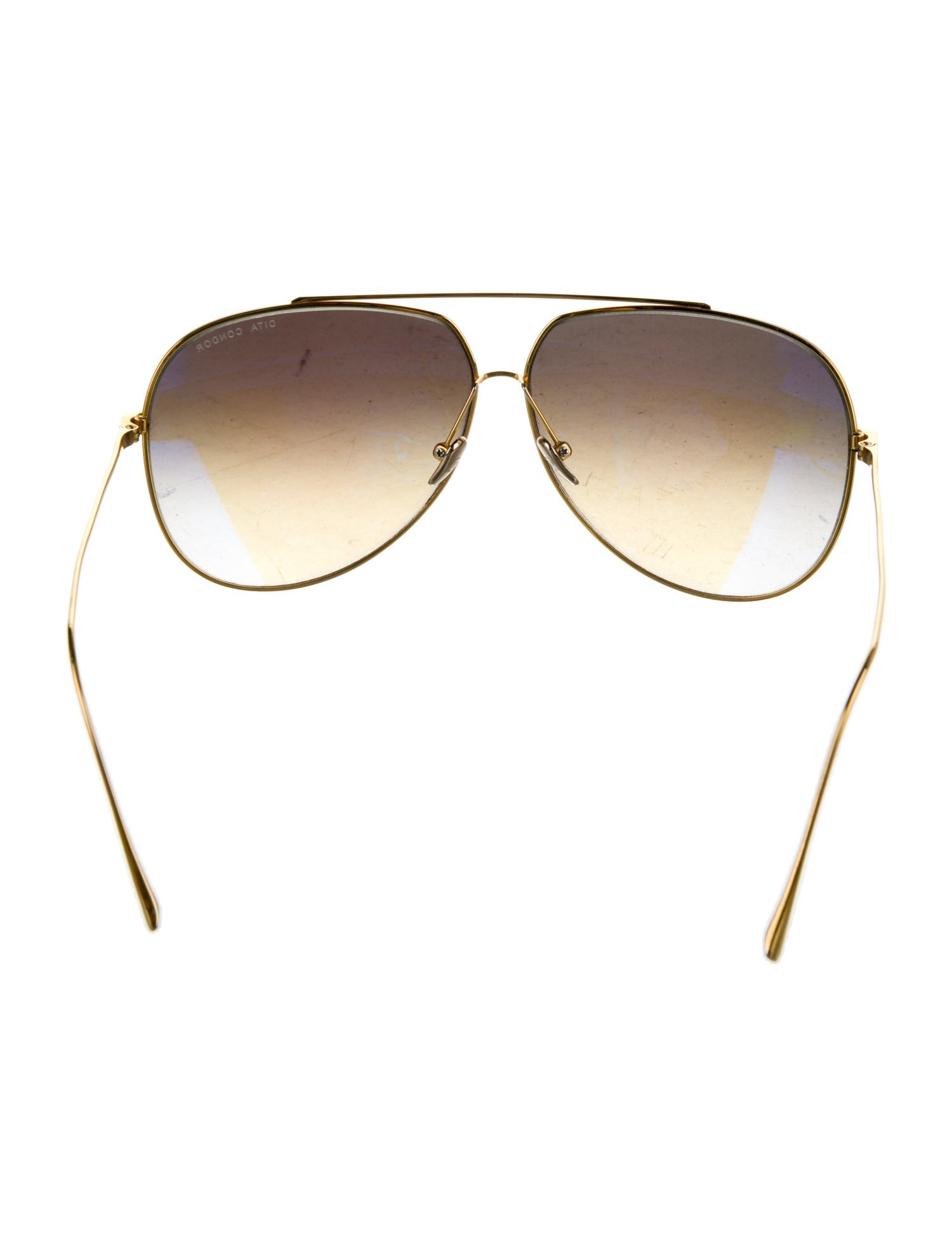 Dita Aviator Gradient Sunglasses