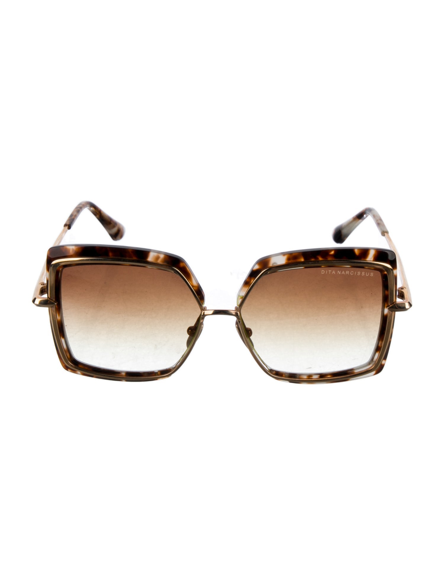 Dita Oversize Gradient Sunglasses