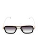 Dita Square Gradient Sunglasses