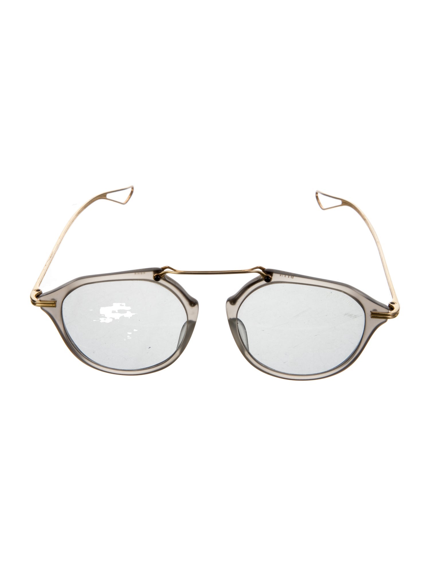 Dita Aviator Mirrored Sunglasses