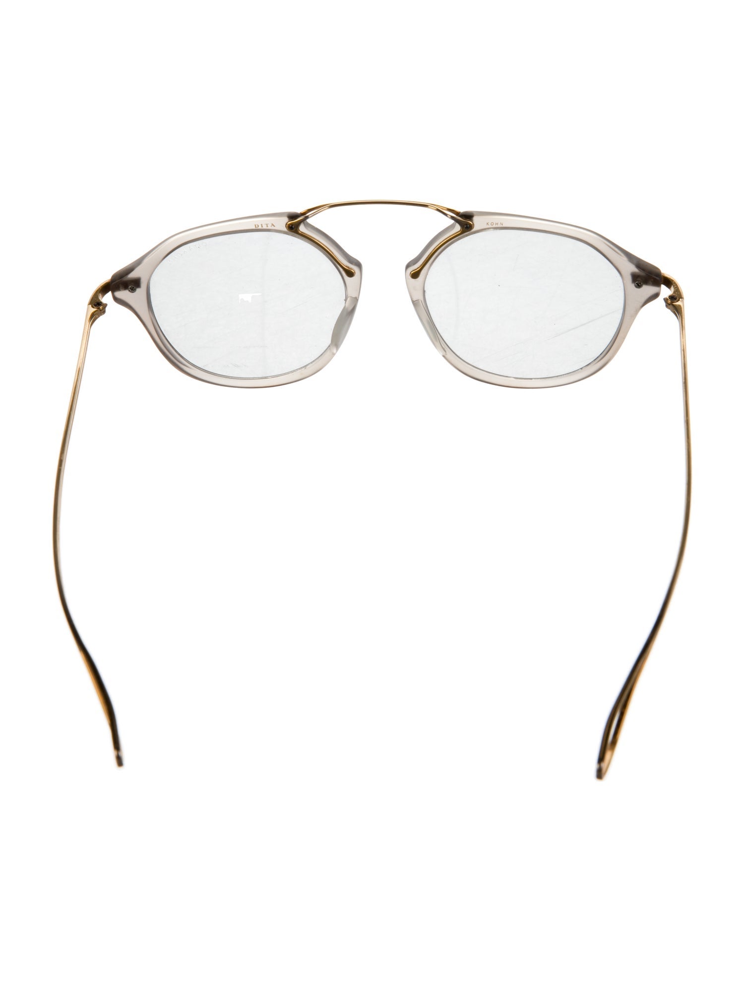 Dita Aviator Mirrored Sunglasses