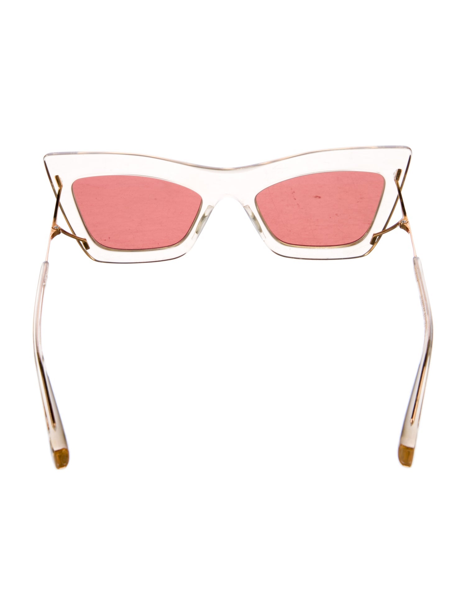 Dita Cat-Eye Mirrored Sunglasses