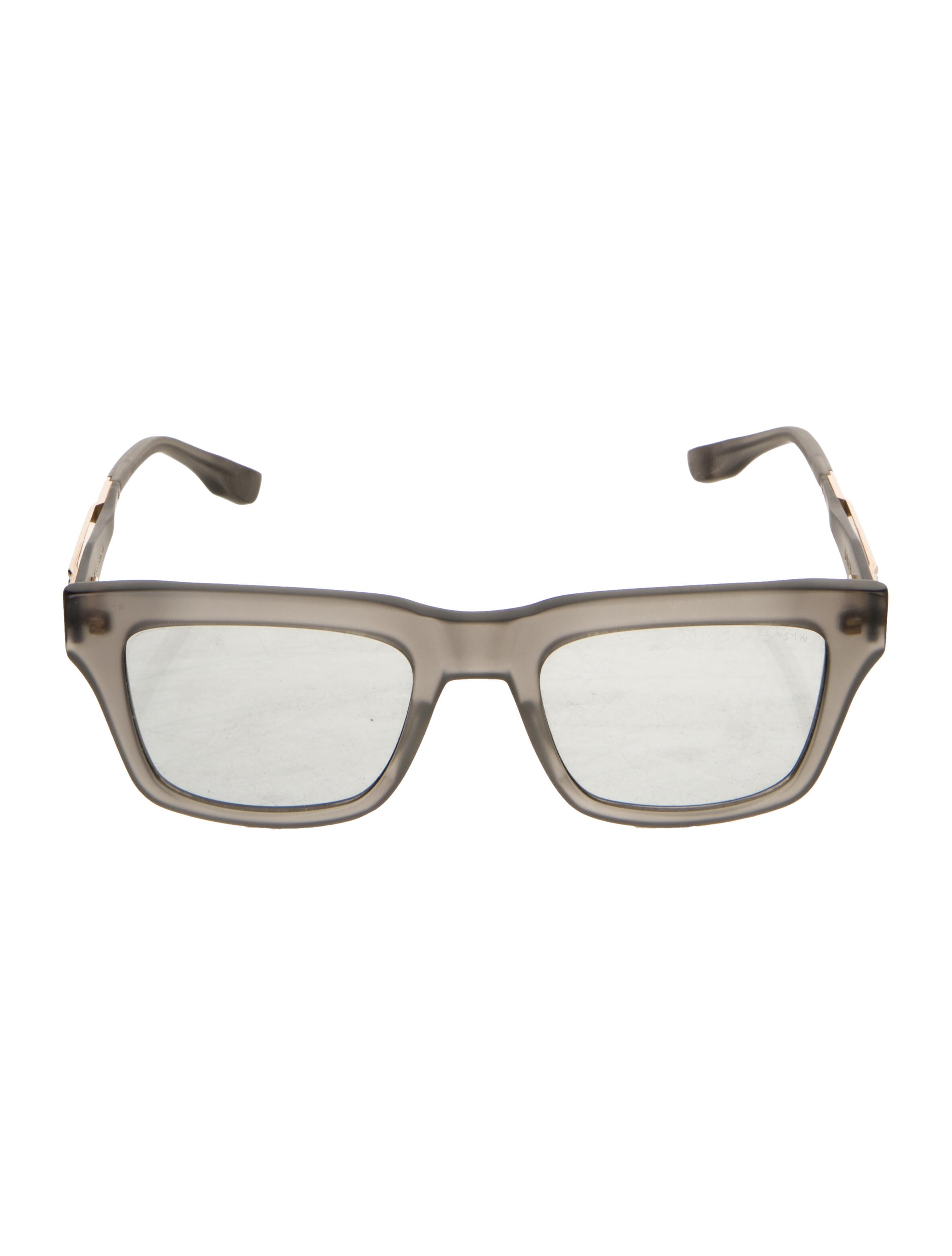 Dita Square Clear Sunglasses