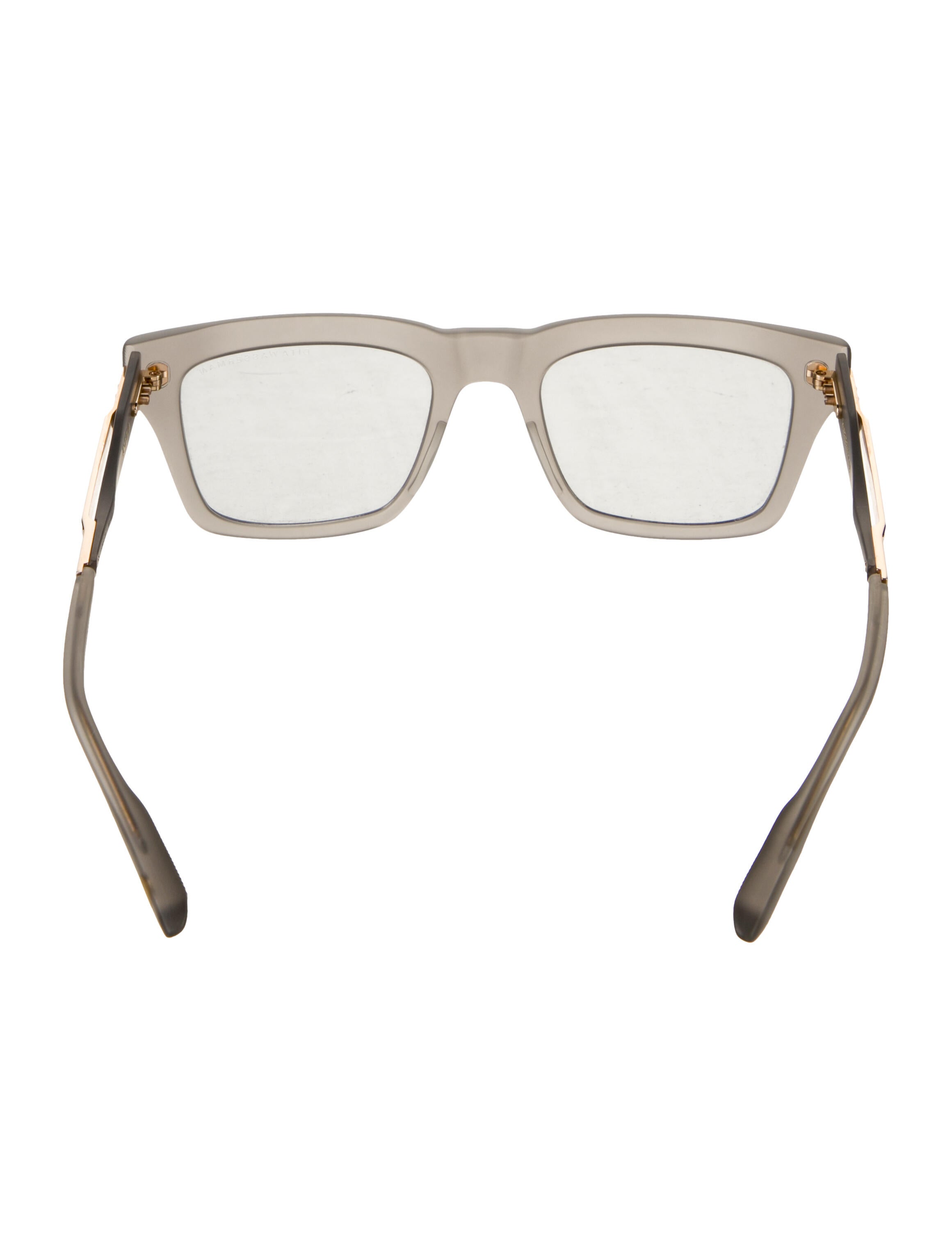 Dita Square Clear Sunglasses