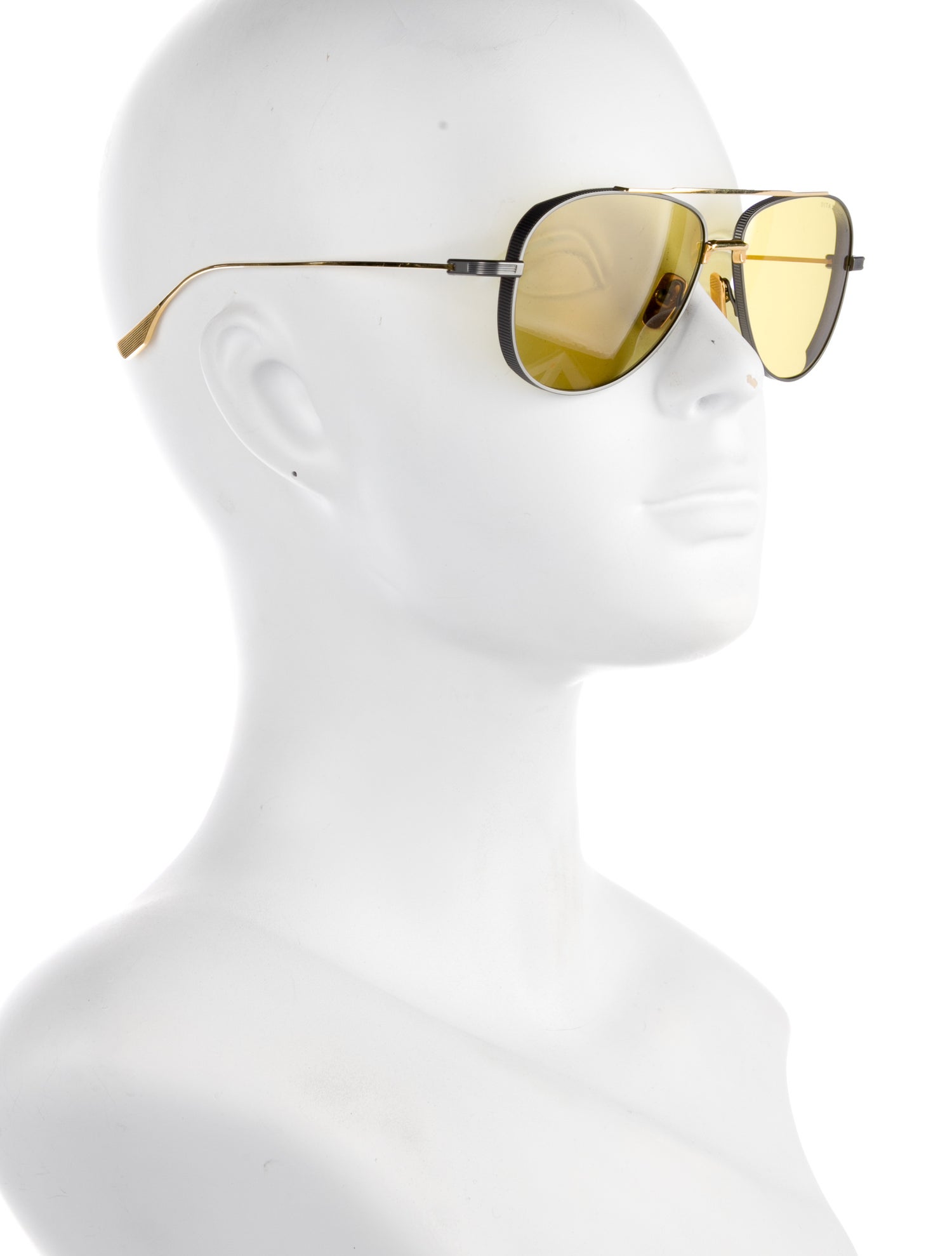 Dita Aviator Mirrored Sunglasses