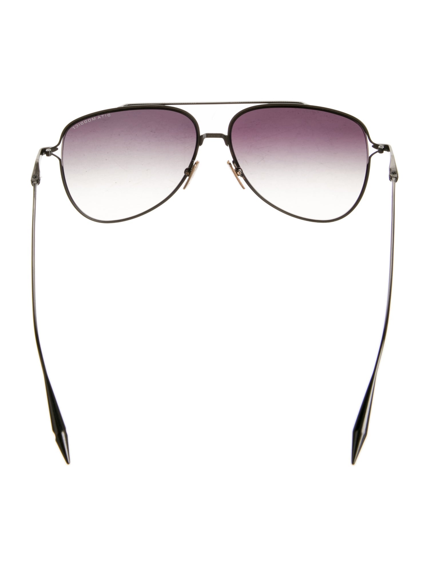 Dita Gradient Aviator Aviator Sunglasses