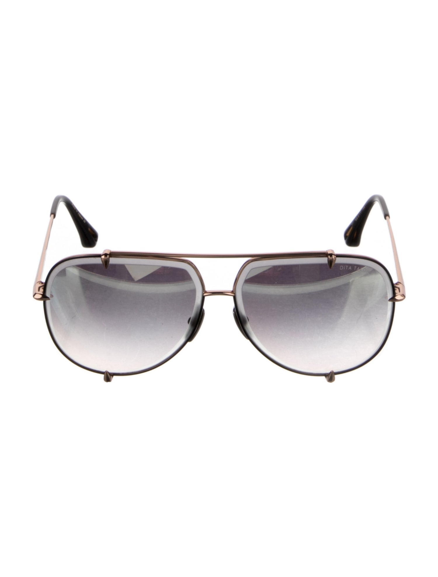 Dita Aviator Mirrored Sunglasses