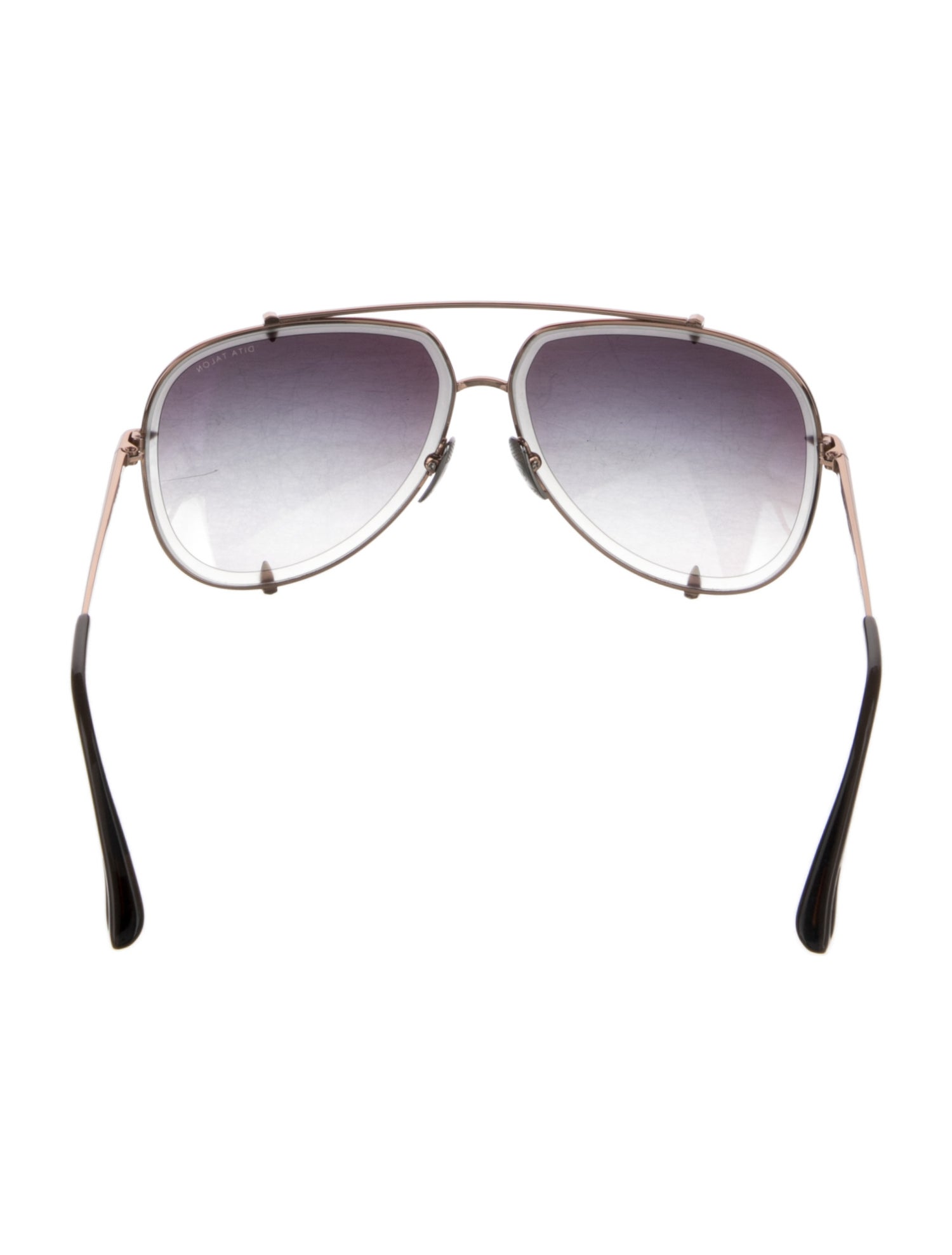 Dita Aviator Mirrored Sunglasses