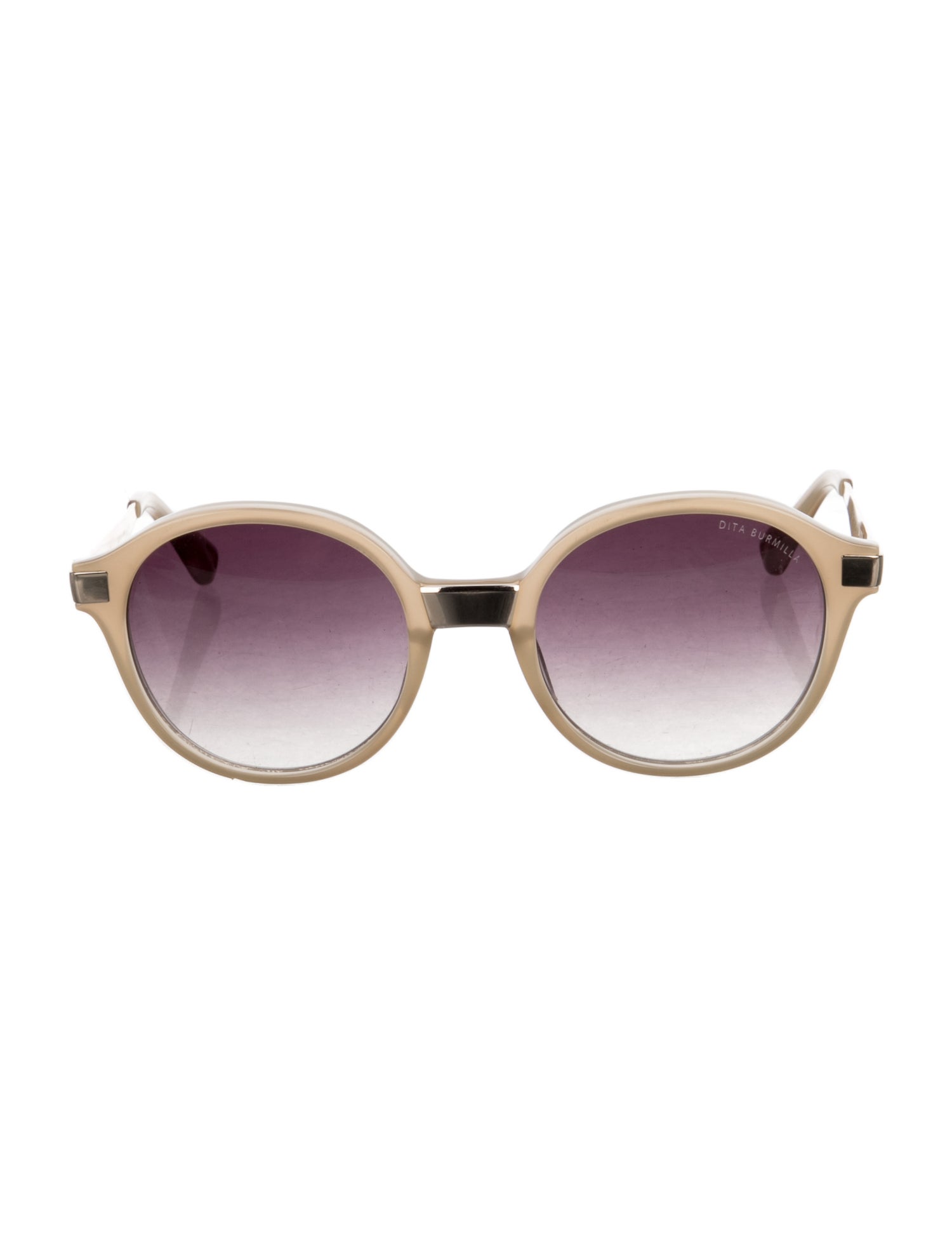 Dita Burmilla Round Sunglasses