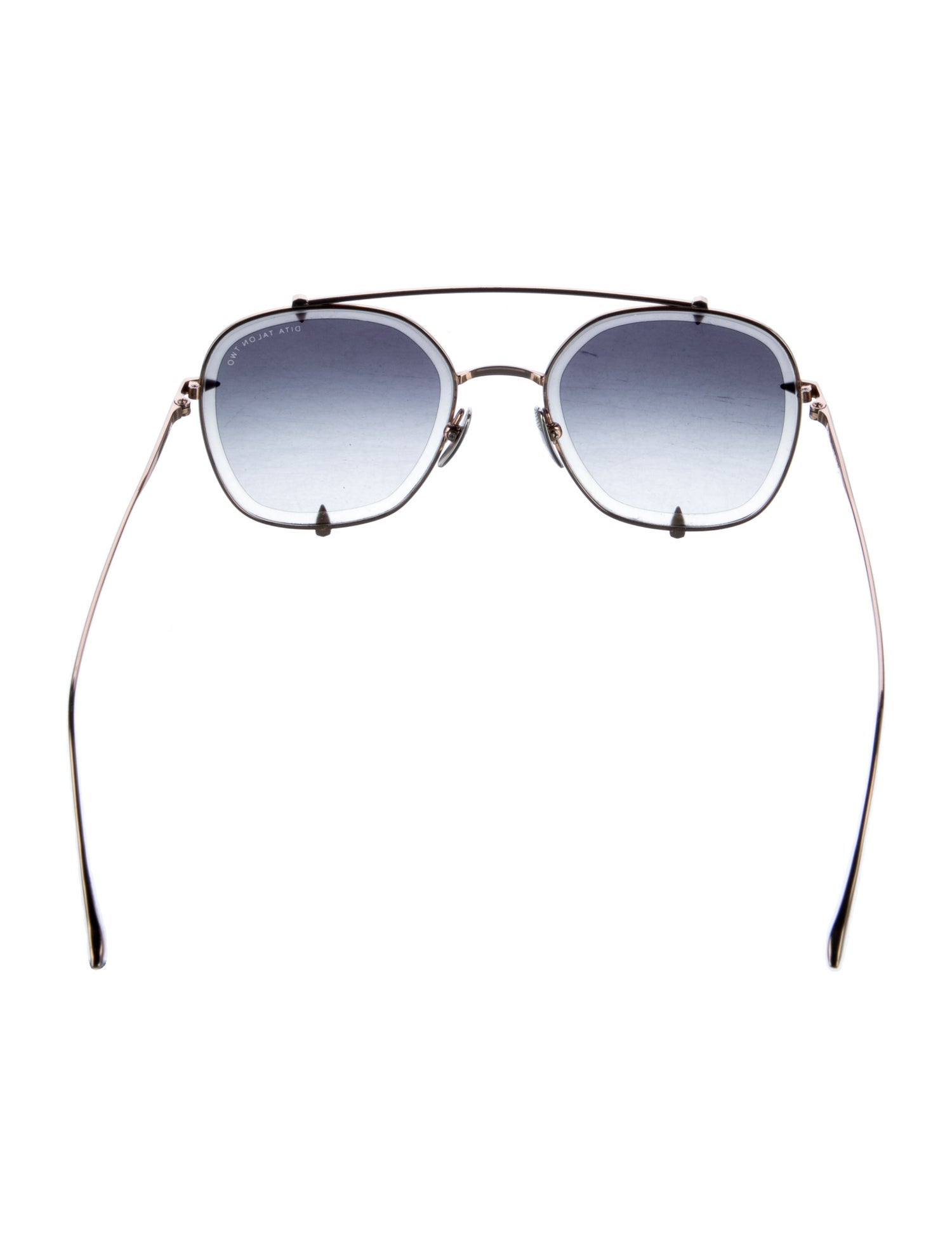 Dita Aviator Mirrored Sunglasses