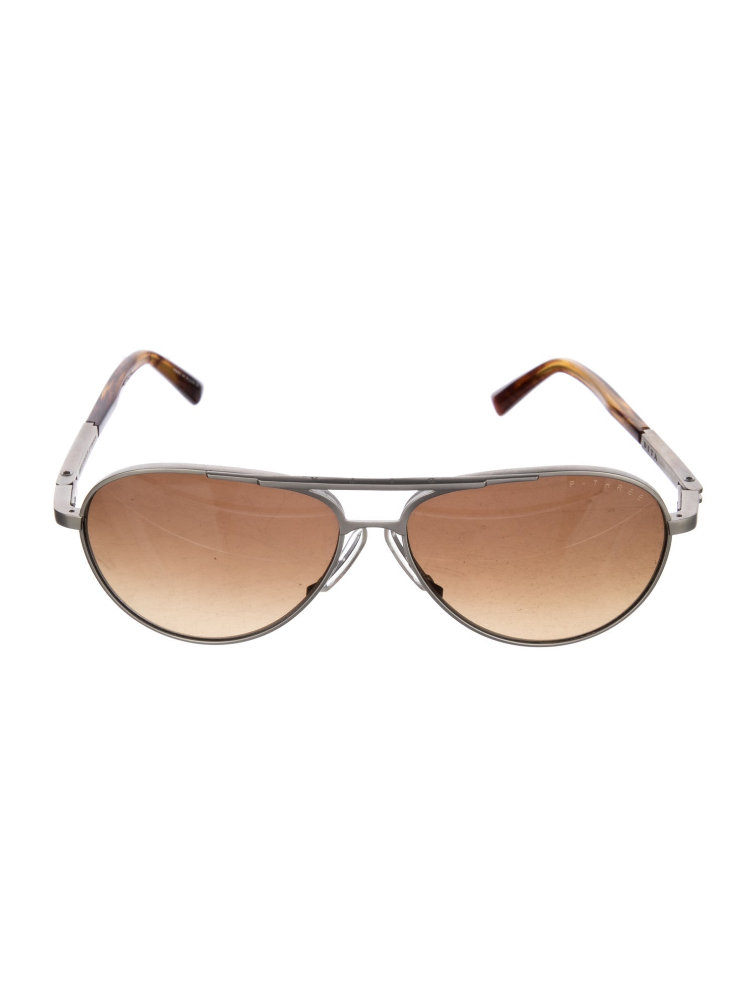 Dita Aviator Gradient Sunglasses